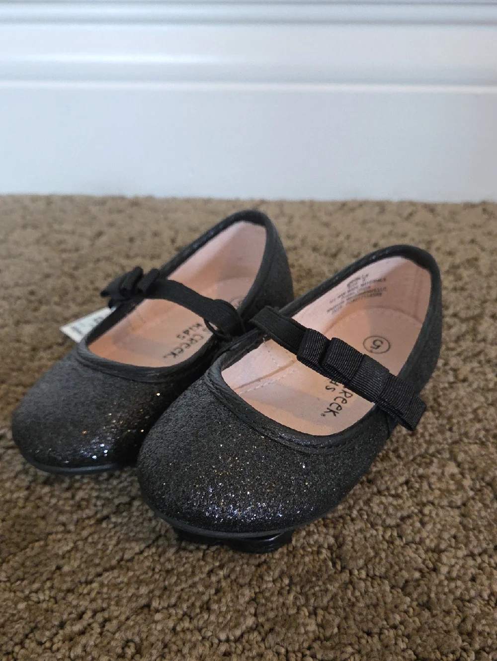 Baby Toddler Falls Creek Briella Glitter Mary Janes Flats Size 5 6 7 9 10 NWT